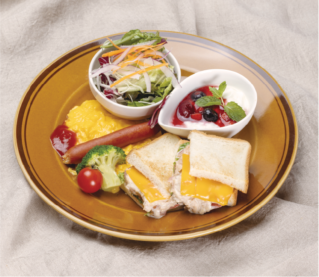 モーニングメニュー写真